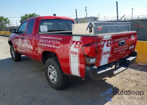 2021 Toyota Tacoma Sr from USA, damaged, VIN 3TYRX5GN8MT017055
